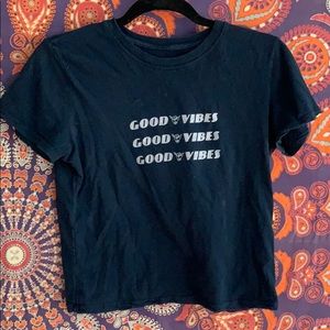 [Brandy Melville] Good Vibes T-Shirt